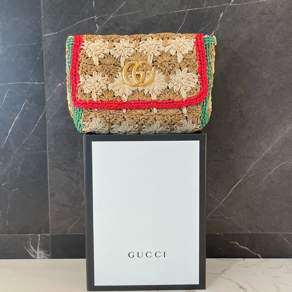 SOLD π₯ HP π₯ GG Raffia Marmont 2.0 - Picture 10 of 11